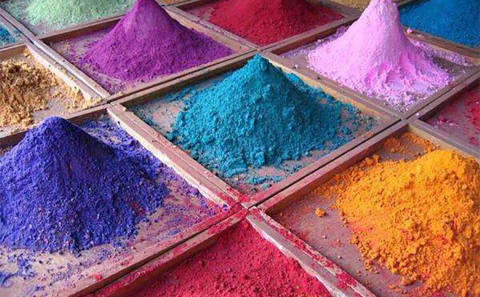 (圖:紡織色漿的配置)