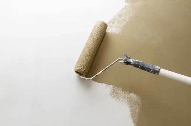 (圖為水性涂料展示圖)